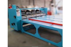 China Carton Box Flexo Printing Slotting Machine Rotary Die Cutter Vibration Stacking supplier