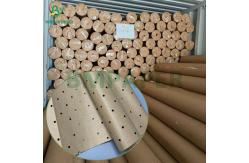 China 72 x 500yardas 48.8grs 60grs Perforated Kraft Paper Plotter Rolls supplier