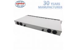 China Distribution Ftth 4u Optical Fibre Frame 19 Inch supplier