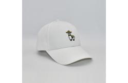 China High Performance Six Panel Baseball Cap With Structured Front Panel Adjustable Strap supplier