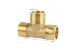 China Shanghai Copper Nickel Equal Tee DN20 Available for Purchase supplier