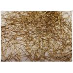 Copper Coated 2500mpa Micro Steel Fiber For Concrete Construction for sale