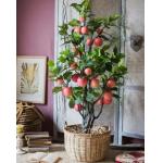 Red Party Park Decoration Artificial Apple Tree 190cm Height
