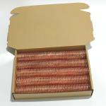 Nylon Coated 4:1 Metal Spiral Binding Gold Coil Single Wire O