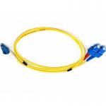 10M 2.0mm SC UPC Fibre Optic Patch Cable G657A1 LSZH Yellow for sale