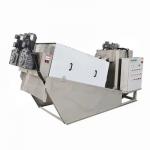 Durable Screw Type Sludge Dewatering Equipment Made of Stainless Steel for Food Industry Wastewater for sale