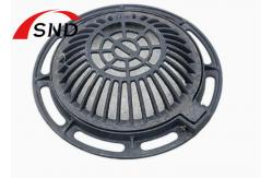 China Well Urban Flood Control Rainwater Outlet Gully Grate And Frame Ductile Iron Overflow supplier