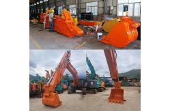 China 10M 12M 16M Long Reach Excavator Telescopic Arm Q355B Hydraulic supplier