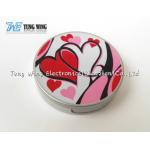 Logo Printing Pocket Makeup Mirror Cosmetic Mirror With Sound for sale