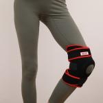 Adjustable Neoprene 58cm Length Knee Support Brace For Helping Meniscus Pain