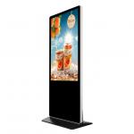 Customized Floor Standing Touch Screen Kiosk 43 Inch Multiple Menu Language for sale