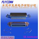 50 Pin Centronic Solder Receptacle Connector 25 Pairs with Spring Latches Certificated UL for sale