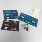 RHINO Blue 10K Sex Pills Blister Card Packaging Silk Printing Custom With Display Box for sale