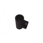 Butt Weld Reducing Tee Black Galvanized Equal Tee For Petroleum Gas Power Construction for sale