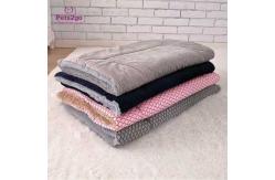 China Memory Foam Washable 100 Cotton 90*75CM Pet Bed Mat supplier