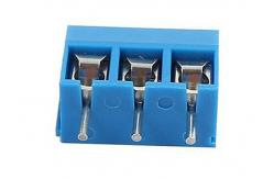China 5mm Pitch 5.08-301-3P 3pin PCB Screw Terminal Block Connector supplier