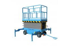 China 4 - 18m Aerial Man Lifting Platform Electric Hydraulic Scissor Lift supplier