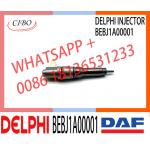 High quality Common Rail Injector BEBJ1A00001 BEBJ1A00101 BEBJ1A00201 For DAF CF85/XF105 12.9 d BEBJ1A05001 for sale