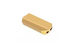 China Custom Tin Coated Carbide Drill Bit Drill Head For Gun Drill supplier
