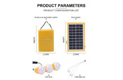 China 10W Solar Power Panel Kit Lighting System For RV Campers supplier