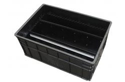 China Industrial Anti Static ESD Safe Box Conductive Plastic Bin Container Tote supplier