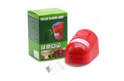 China 3in Solar Outdoor Motion Sensor Light With Alarm Wireless supplier