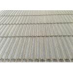 316L SS Flat Flex Wire Belt , Food Grade Wire Mesh Belt For Meat Processing Machine for sale