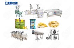 China Automatic Stand Up Banana Chips Making Machine For Plantain Banana Chips supplier