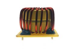 China 100uh 10a power common mode choke toroidal flat wire inductor supplier