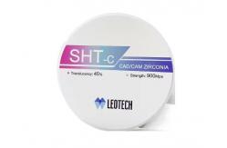 China SHT-C 45% Translucency Zirconia Block 900MPa Strength & 1300HV Hardness Full Contour Crown supplier