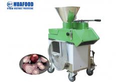 China 10mm Garlic Slicer Machine Ginger Slicing Machine Onion Shallot Slicer supplier