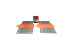China Electronic 15m Portable Trailer Weighbridge 10mm Tread Plate Deck supplier