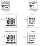 PIC16F1825T-I/ST PIC series Microcontroller IC Microchip FLASH 14-TSSOP