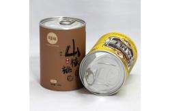 China Food Grade Cylinder Paper Composite Cans for Nuts / Milk Powder / Coffee Bean supplier