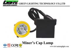 China Waterproof IP68 Underground Mining Cap Lamps Silicon Button Cap Low Power Warning supplier