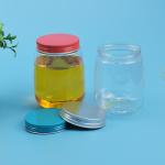 400ml Transparent Plastic Beverage Jar For Soft Drink for sale