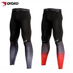 Athletic Tights Custom Rash Guard Moisture Wicking Dye Sublimation Printing for sale