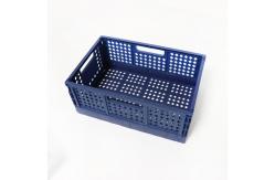 China Reusable Odorless Stackable Plastic Boxes , Waterproof Small Plastic Storage Baskets supplier