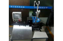 China 1500 Loops/Min Automatic Metal Single Spiral Coil Making And Cutting Machine Equipment supplier