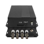 8 Port Analog Digital Fiber Optic Converter CCTV Monitoring Coaxial Video DC5V for sale