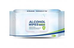 China Effective Virus Elimination Alcohol Disinfectant Wipes Size 14*20cm supplier