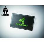Luxury Stainless Steel Matte Black Background Metal Business Member Card 85x54mm for sale