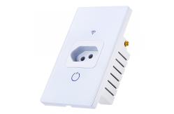 China Tuya Smartlife App Control Brazilian Wireless Socket 20A supplier