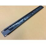19 Inch 1u Patch Panel Cable Management Brush Panel For Cabling System for sale