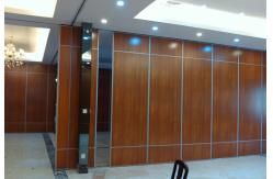 China Gypsum Board Folding Restaurant Movable Partition Walls 500mm Width supplier