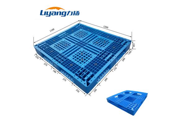 Export Economy HDPE Pallets Injection Moulded Pallets For Cargos