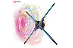 China 100cm 360 Degree 3d Holographic Display Wifi App 4 Blades supplier