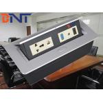 zinc alloy material silver with vga interface desk pop up socket