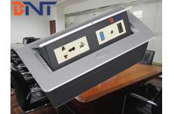 China zinc alloy material silver with vga interface desk pop up socket supplier