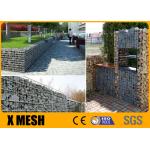 Square Hole Welded Gabion Wire Mesh Baskets Galvanized Steel 2x1x1m Retaining Wall for sale